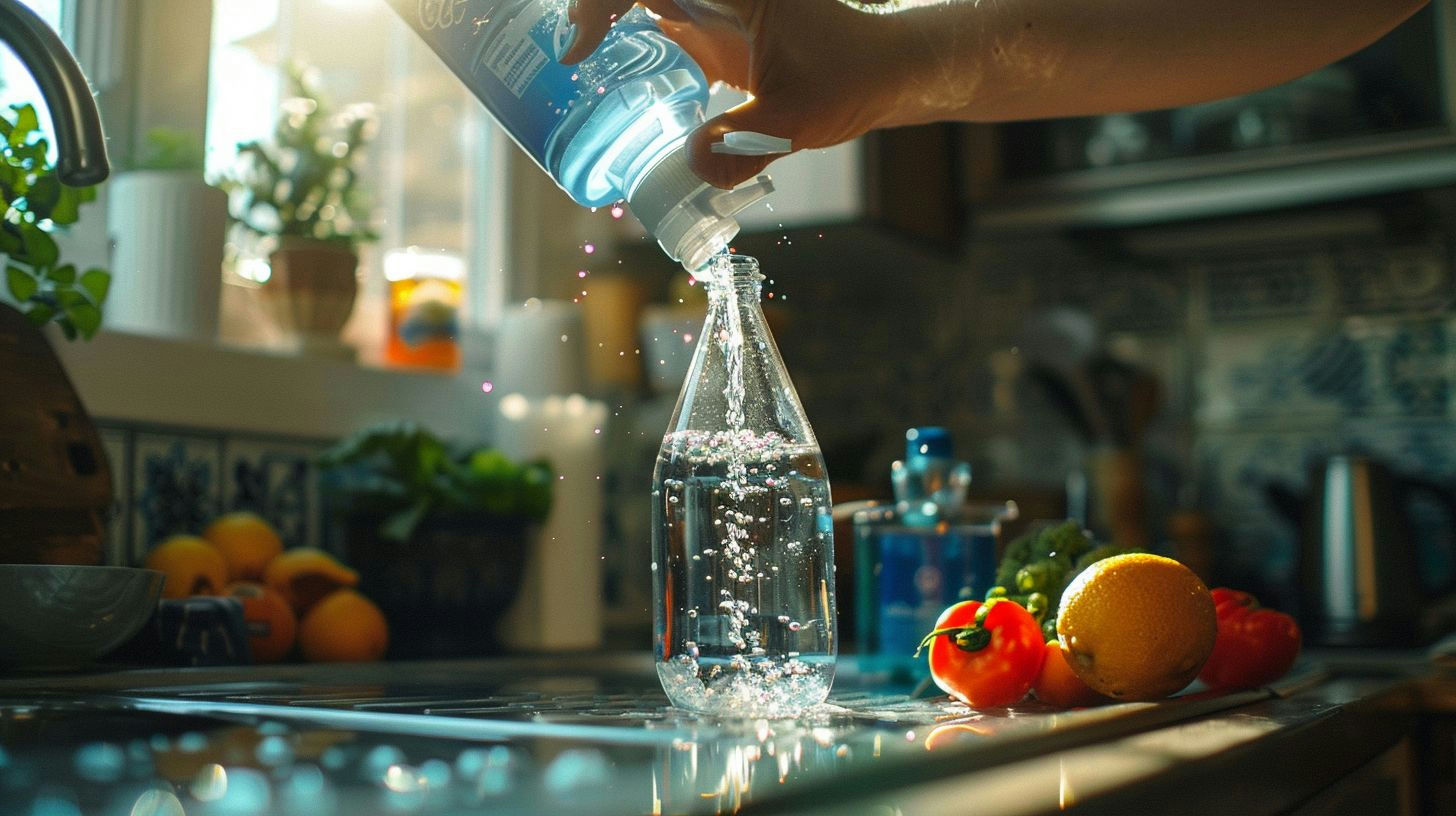 image of soap and water ant killer