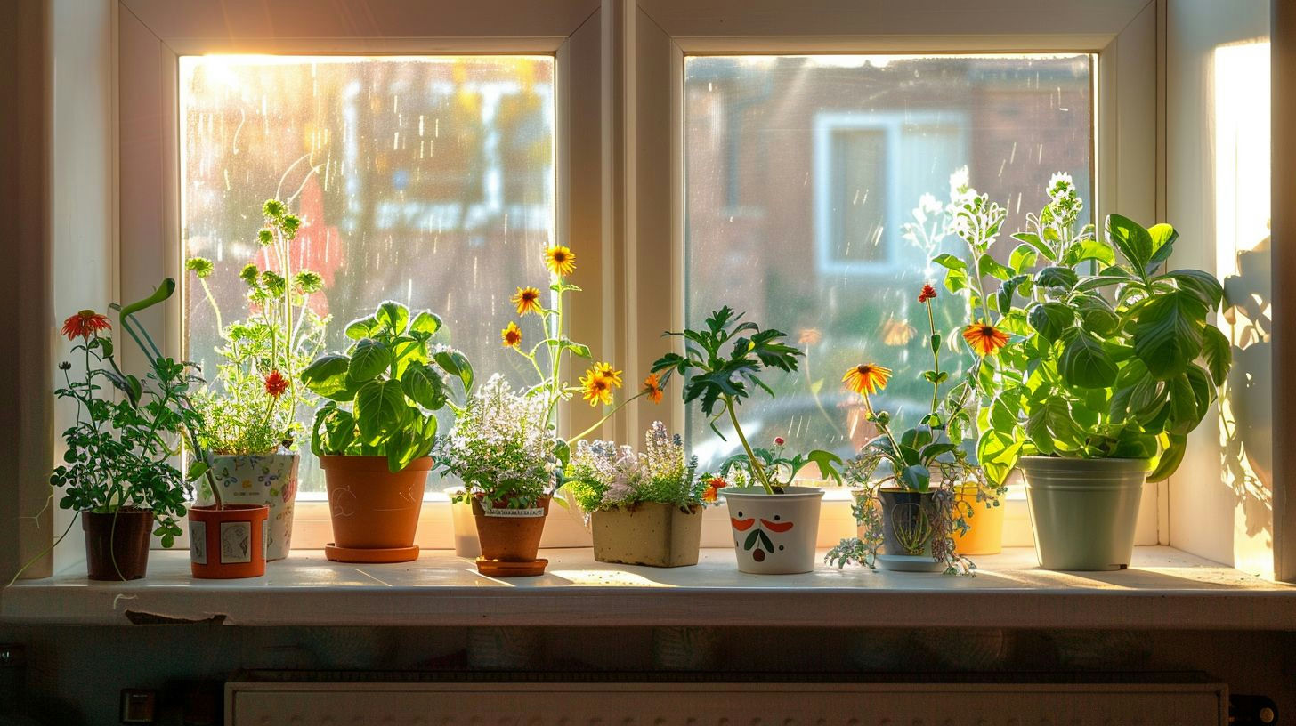 image of multiple plants that work as cockroach deterrents