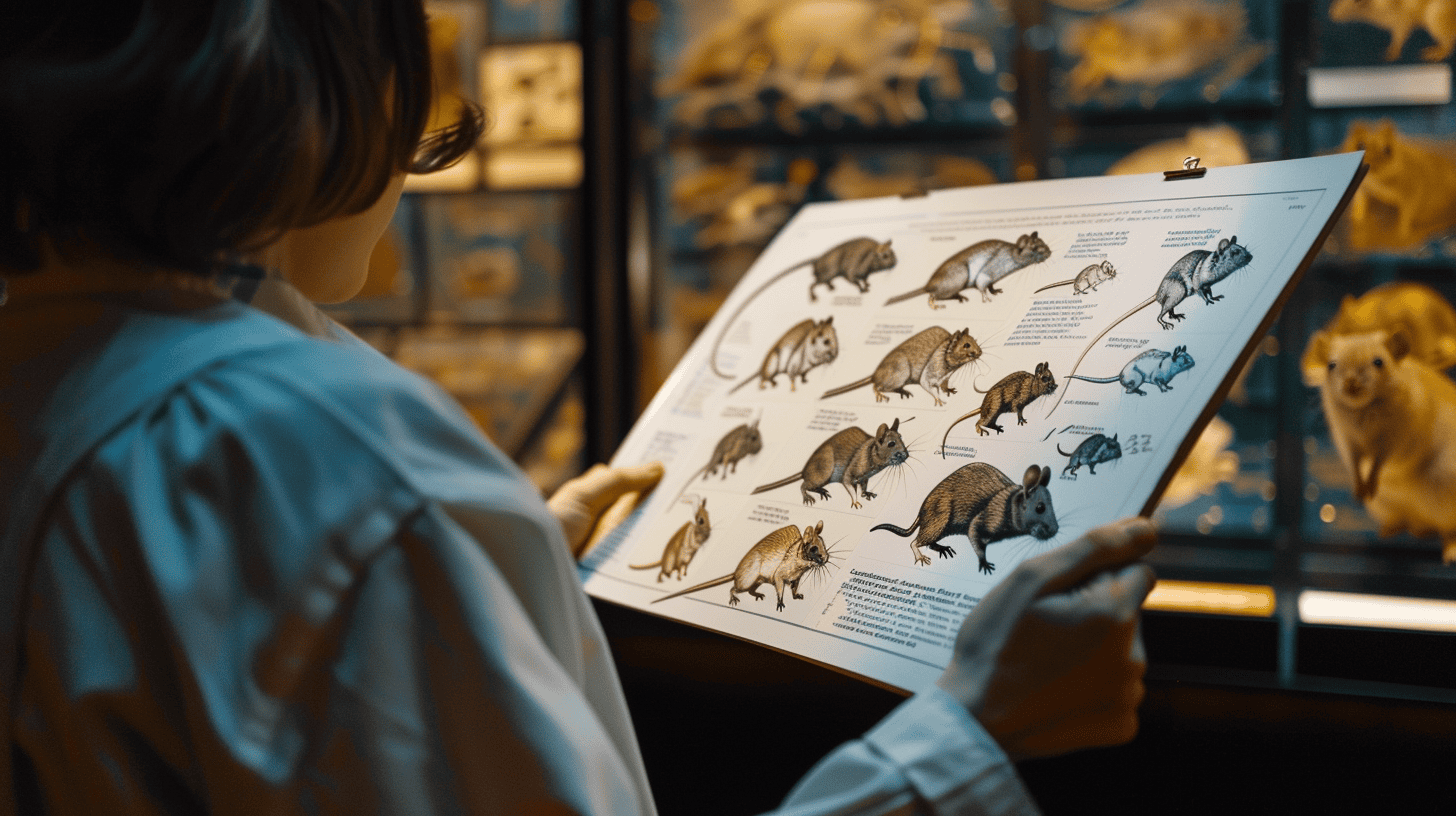 photo of a mice identification guide